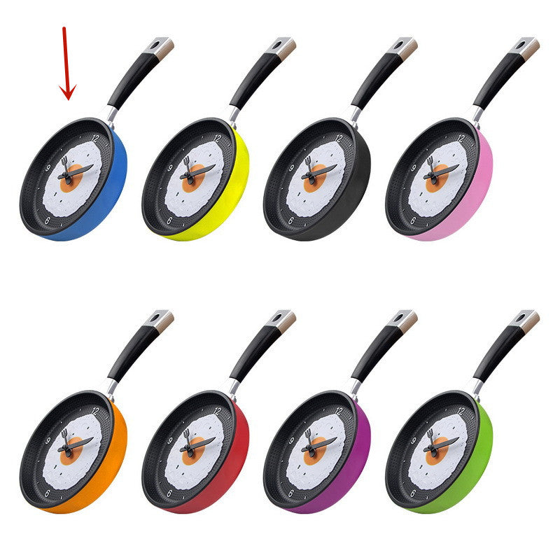 Stornfield | Fried Egg Pan Clock Silent Clock Wall Clock