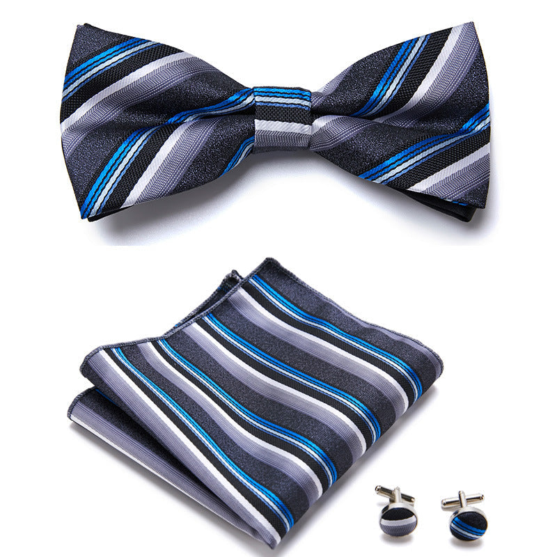 Three-piece set with stylish bow ties Stornfield