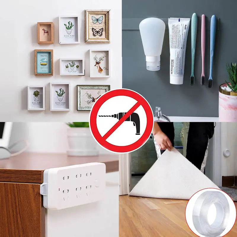 Nano double-sided adhesive tape for home & office | Stornfield