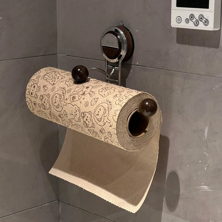 KeukenGrip Roll holder stainless steel paper towel holder with suction cup | Stornfield