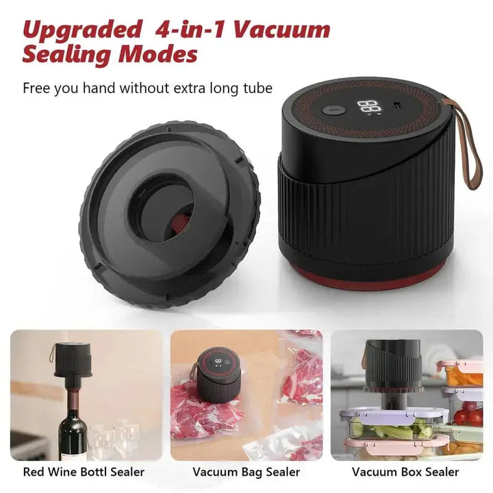 Stornfield | Air-tight lid sealer — Mason jar closure with immediate sealing capability
