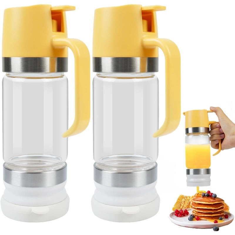 Stornfield No-Drip Glass Honey Dispenser