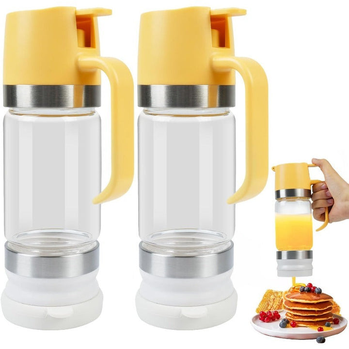 Stornfield No-Drip Glass Honey Dispenser
