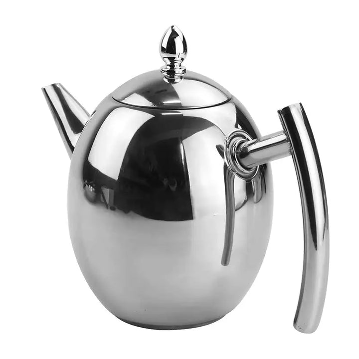 Stornfield | Stainless Steel Teapot with Infuser – TeaElegance