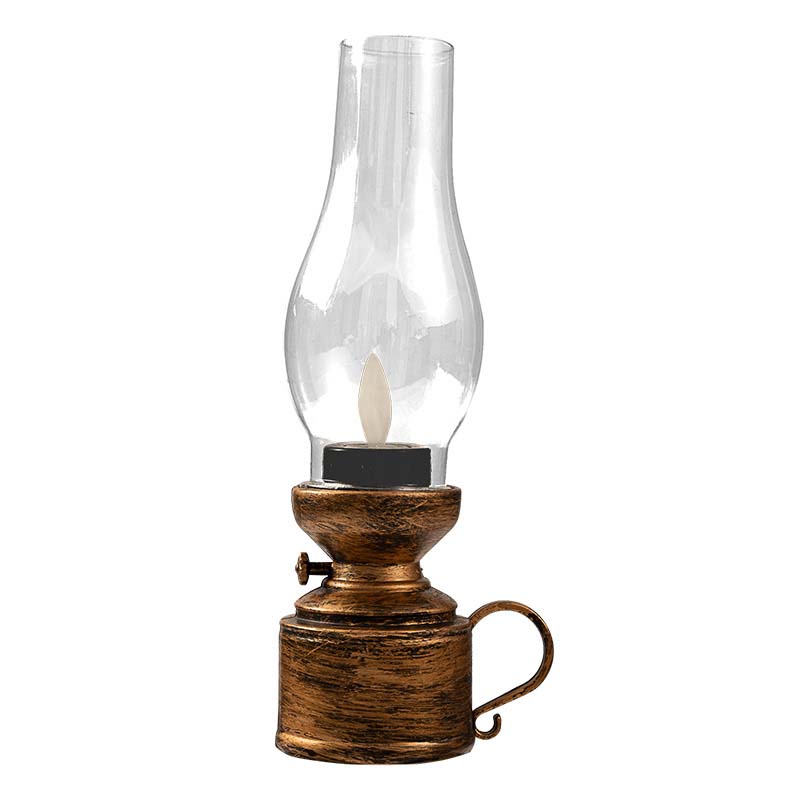 Electronic LED Vintage Oil Lamp | Stornfield