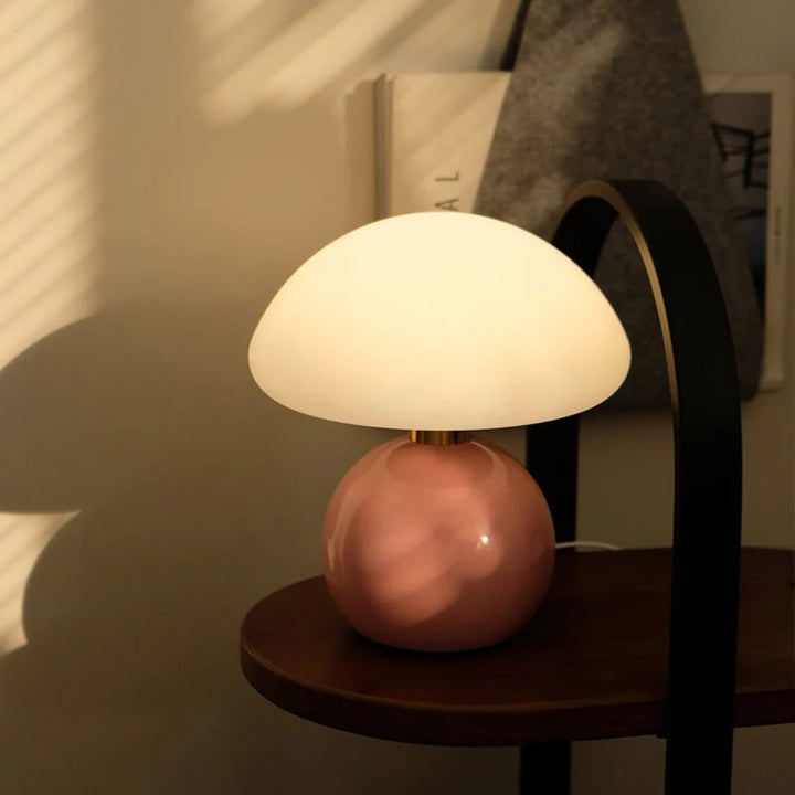 Modern bedside lamp with soft, warm white light - Stylish lighting for bedroom & living room | Stornfield
