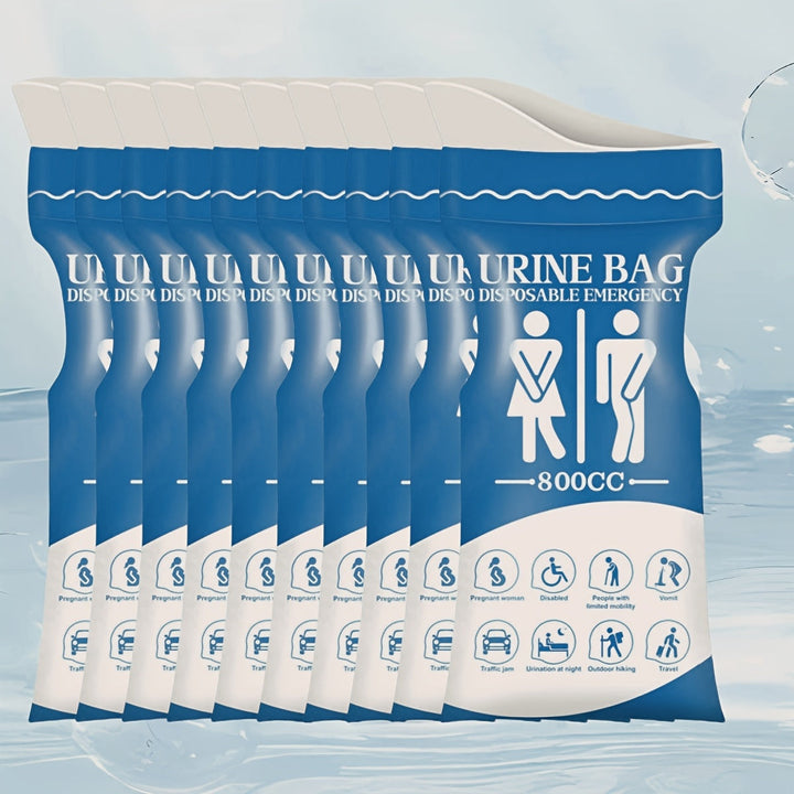 Disposable Urine Bag 800 ml for Car & Travel | Stornfield
