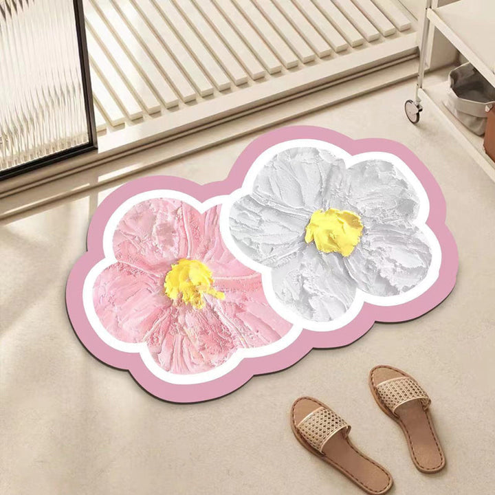 Floral bath mat | Stornfield