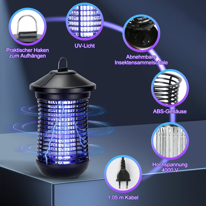 Electric Mosquito Lamp Insect Killer UV Light | Stornfield