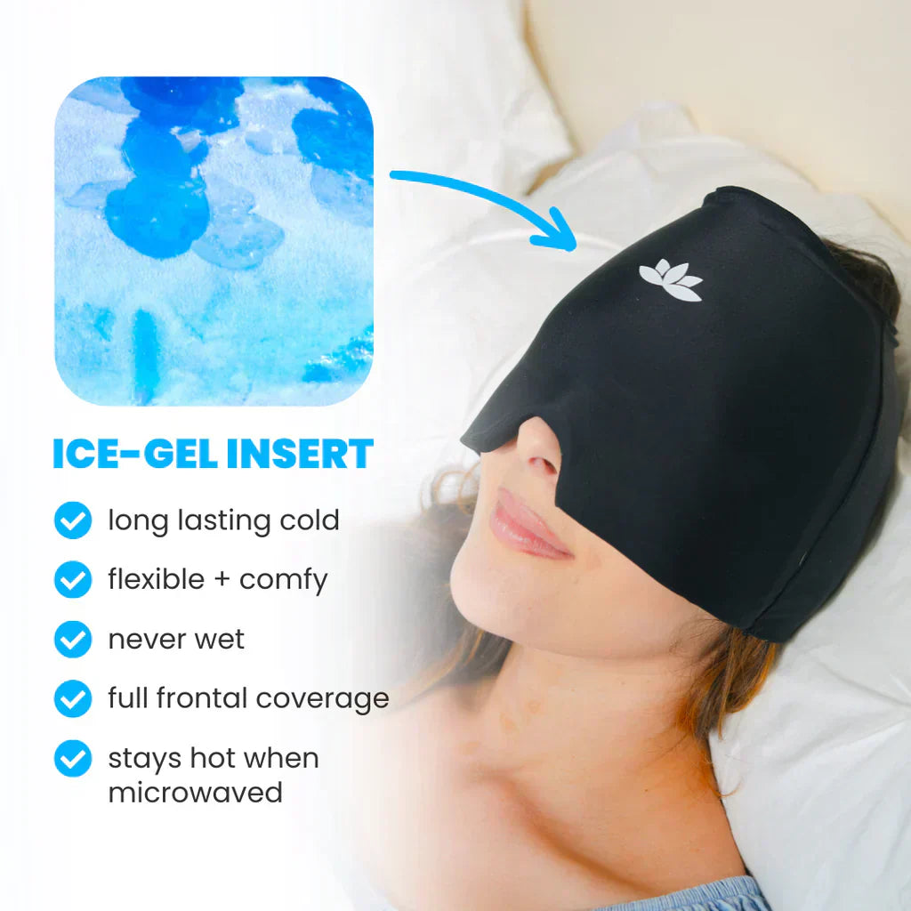 HeadRelax Warm-Cold Therapy Mask – Relieves Migraine & Headaches Immediately | Stornfield