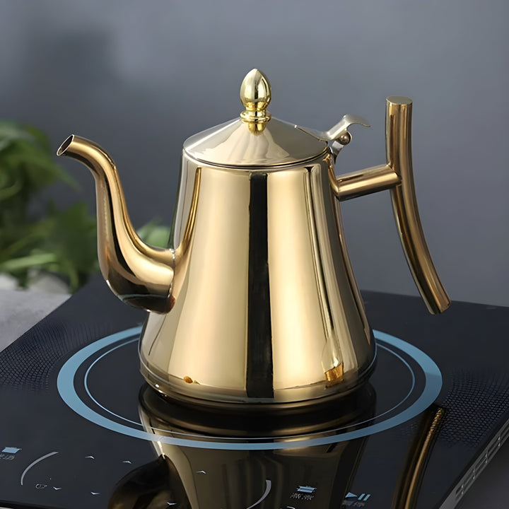 GoldenBrew Kettle - Robust Stainless Steel Teapot | Stornfield