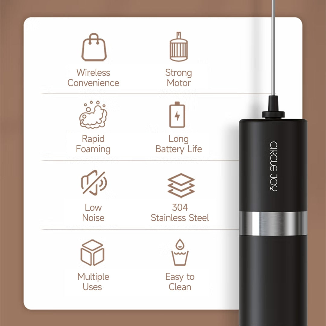Electric Milk Frother Mini Foamer Coffee Maker Portable Blender | Stornfield