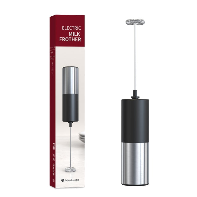 Electric Milk Frother Mini Foamer Coffee Maker Portable Blender | Stornfield