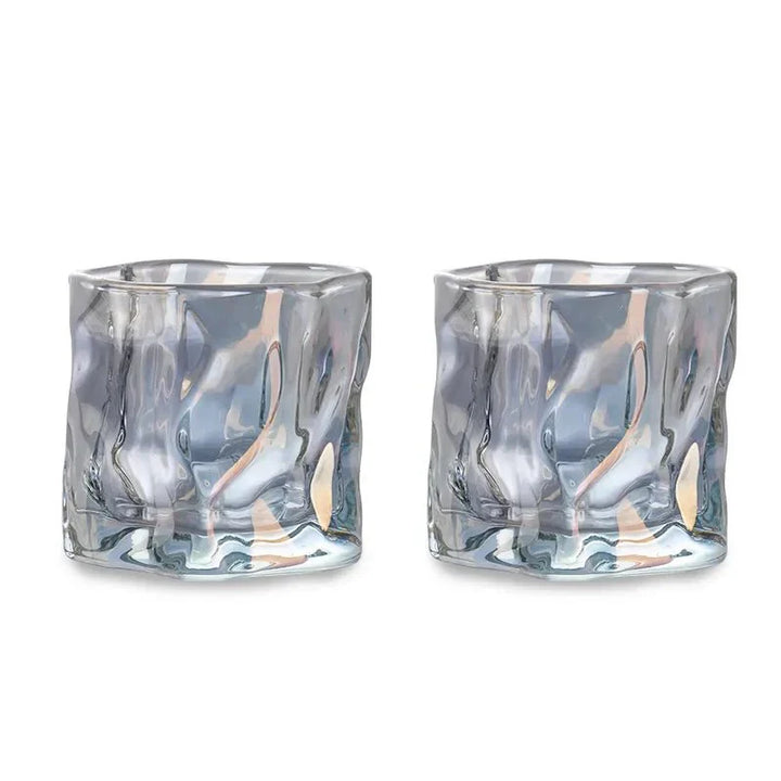 Stornfield | Elegant Glacier Ripple Whisky Glass