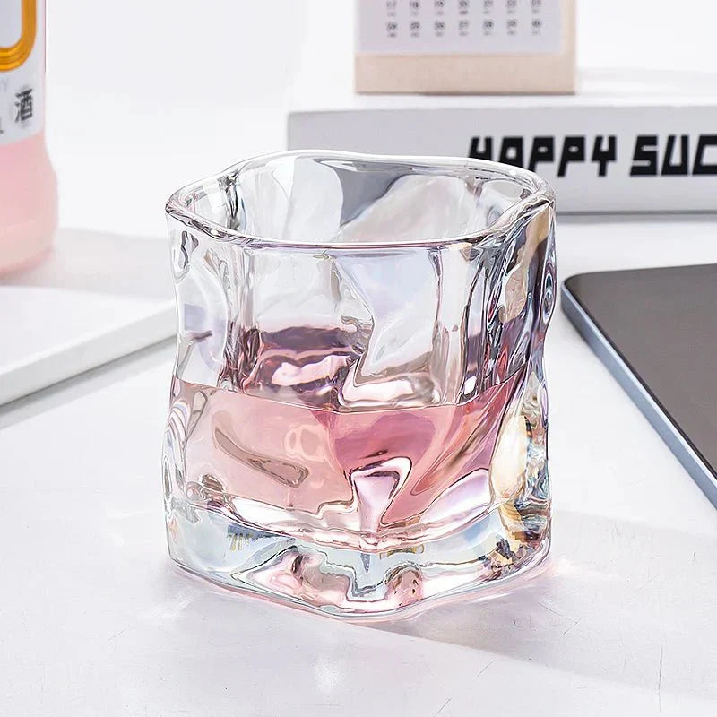 Stornfield | Elegant Glacier Ripple Whisky Glass