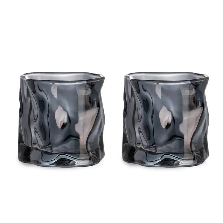 Stornfield | Elegant Glacier Ripple Whisky Glass