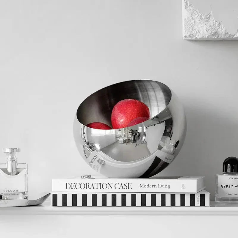 Elegant Stainless Steel Fruit Bowl - Modern Eco-Friendly Design | Stornfield