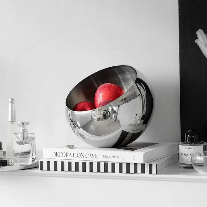 Elegant Stainless Steel Fruit Bowl - Modern Eco-Friendly Design | Stornfield