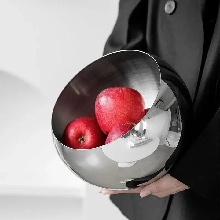 Elegant Stainless Steel Fruit Bowl - Modern Eco-Friendly Design | Stornfield