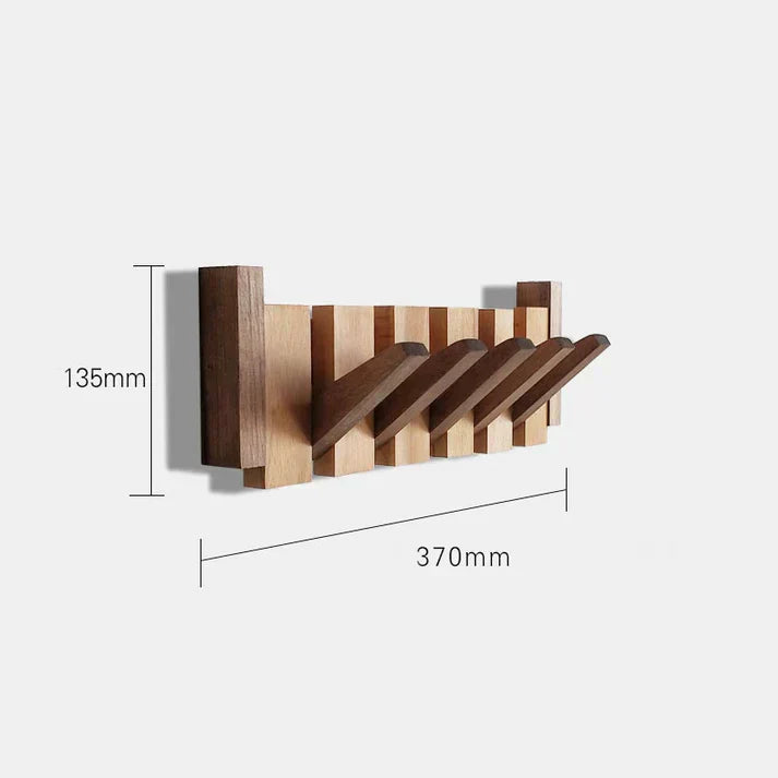 HarmonyCoat Piano Wood Coat Rack – Decorative Hooks for Hall and Living Room | Stornfield