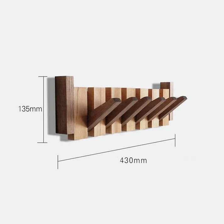 HarmonyCoat Piano Wood Coat Rack – Decorative Hooks for Hall and Living Room | Stornfield