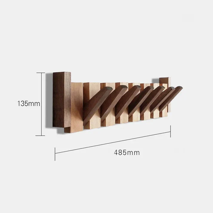 Wooden Piano-Style Coat Rack - Melodia | Stornfield