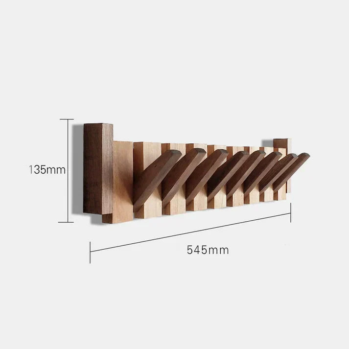 HarmonyCoat Piano Wood Coat Rack – Decorative Hooks for Hall and Living Room | Stornfield