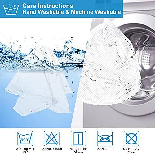 2-Pack Cooling Pillowcases – Premium Silky White Stripes,  Technology, Q-Max 0.3 | Stornfield