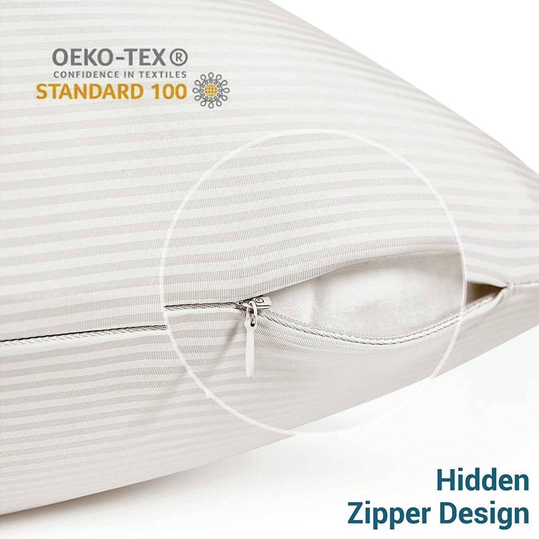 Cooling Pillowcases – Elastic Spandex,  Q-Max 0.38, for Standard & Queen Size | Stornfield