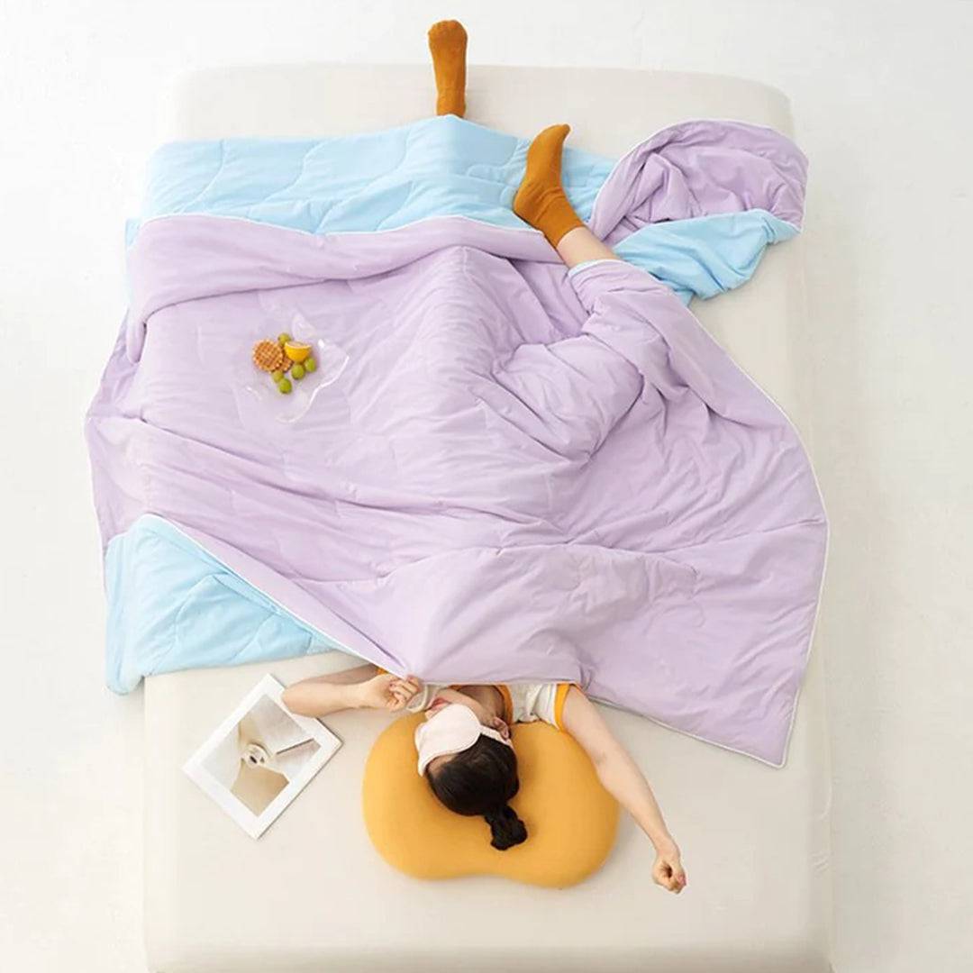 Ice Cream Summer Cooling Comforter  Pro Q-max 0.4 For Hot Sleeper | Stornfield