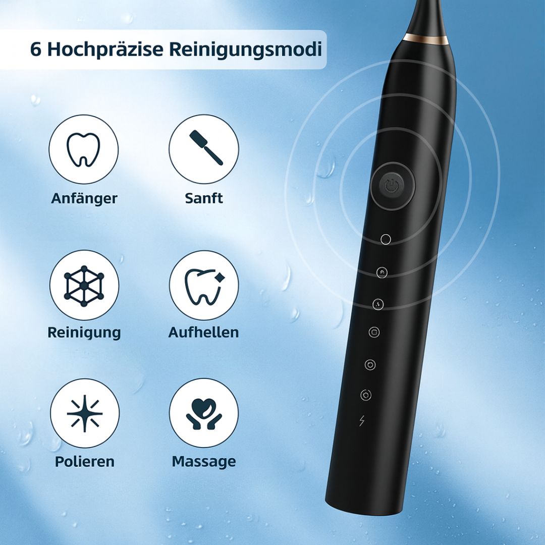 Electric sonic toothbrush with 6 modes | Stornfield