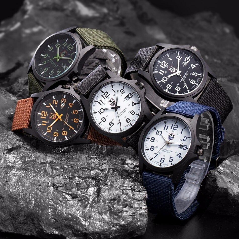 Tactical Men's Watch AdventureTime – Waterproof and Shockproof with LED | Stornfield