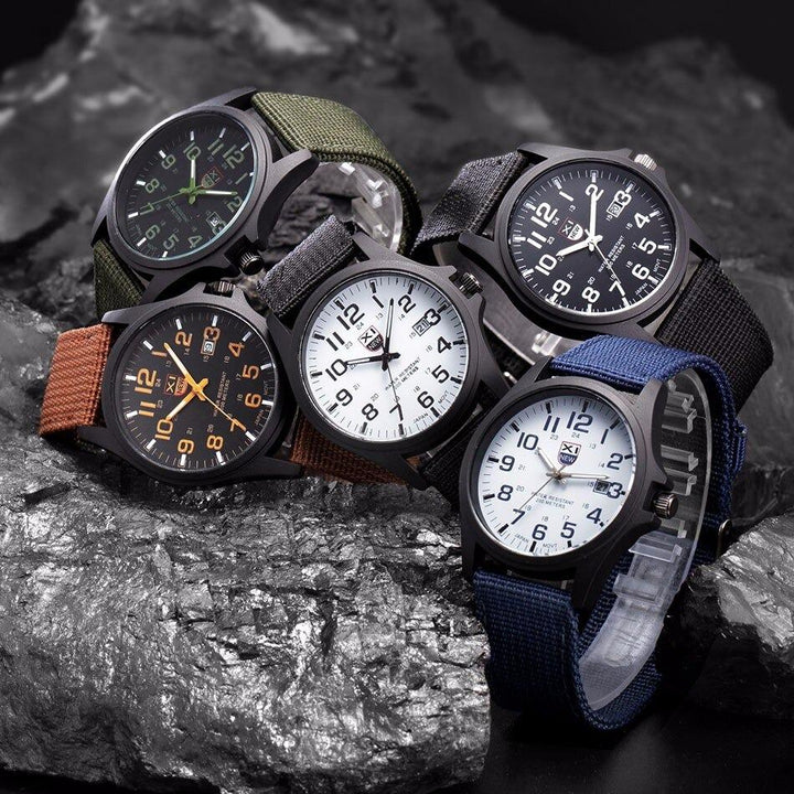 Tactical Men's Watch AdventureTime – Waterproof and Shock Resistant with LED | Stornfield