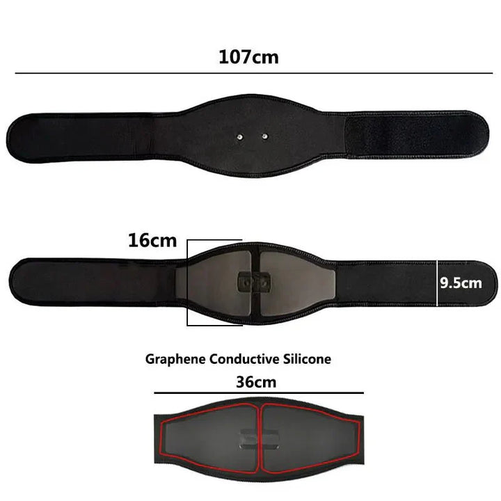 Stornfield | EMS Abs Trainer – 19-Level Abdominal Muscle Stimulator for Core Strengthening