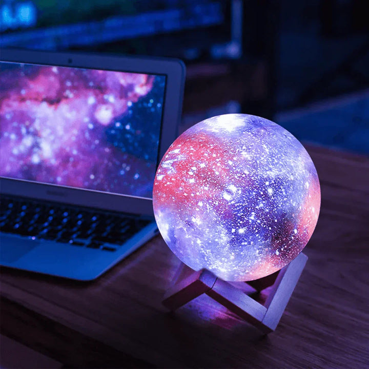 SterrenGlans Galaxy Lamp – LED Night Light with Touch Control | Stornfield