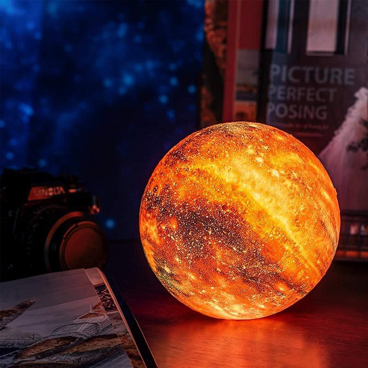 SterrenGlans Galaxy Lamp – LED Night Light with Touch Control | Stornfield