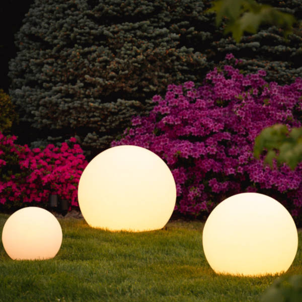 Stornfield | Waterproof Round LED Garden Light with 16 Colors and Remote Control - Perfect for Garden, Porch, and Parties