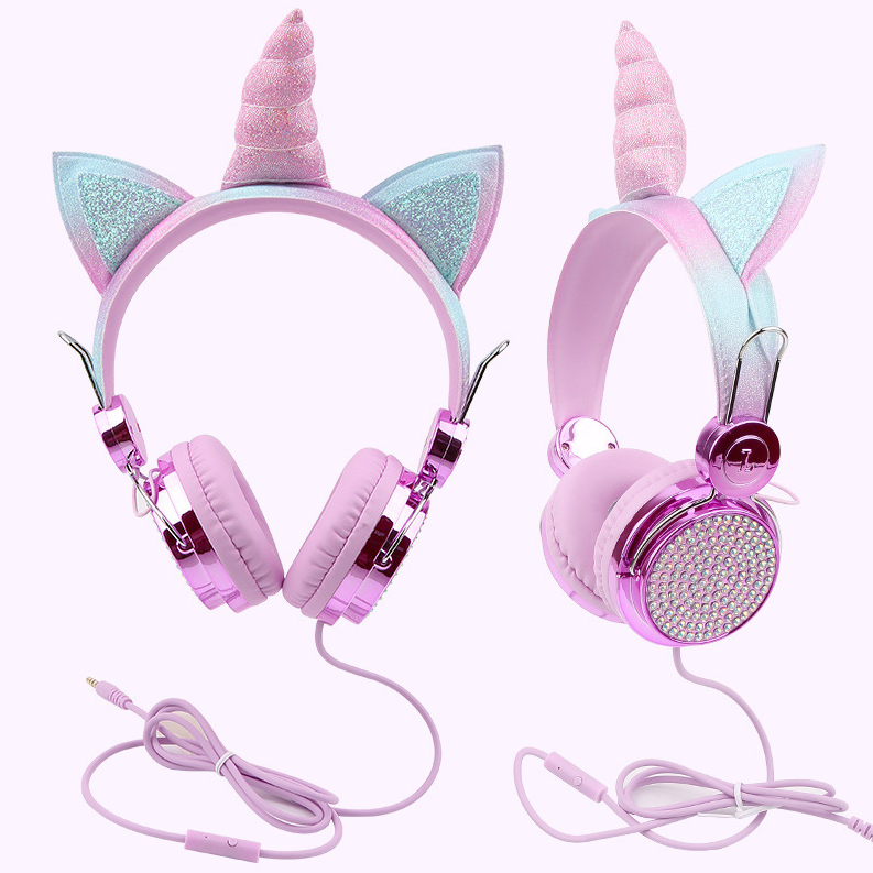 Glittery Unicorn Headphones | Stornfield