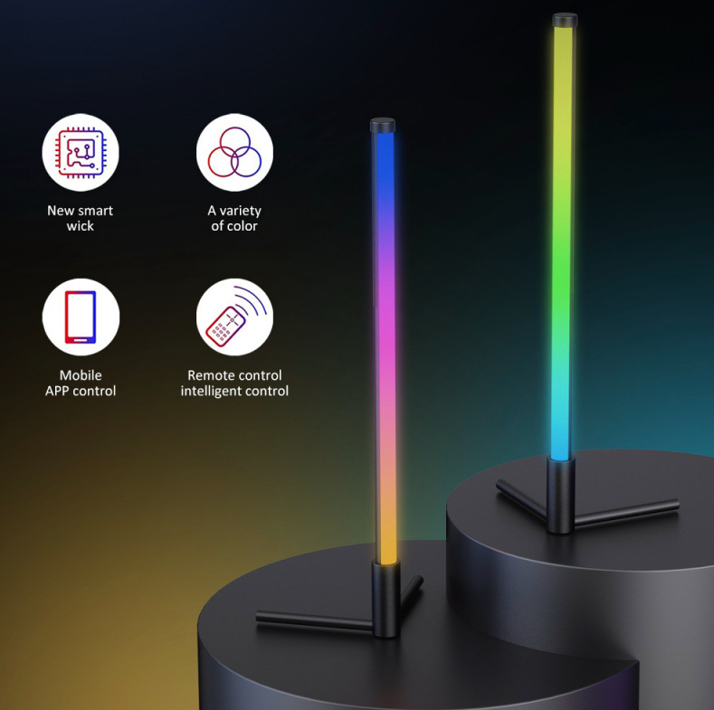 Stornfield |  RGB Smart LED Floor Lamp | Minimalist Design | Night Light & Ambient Lighting | Modern & Decorative
