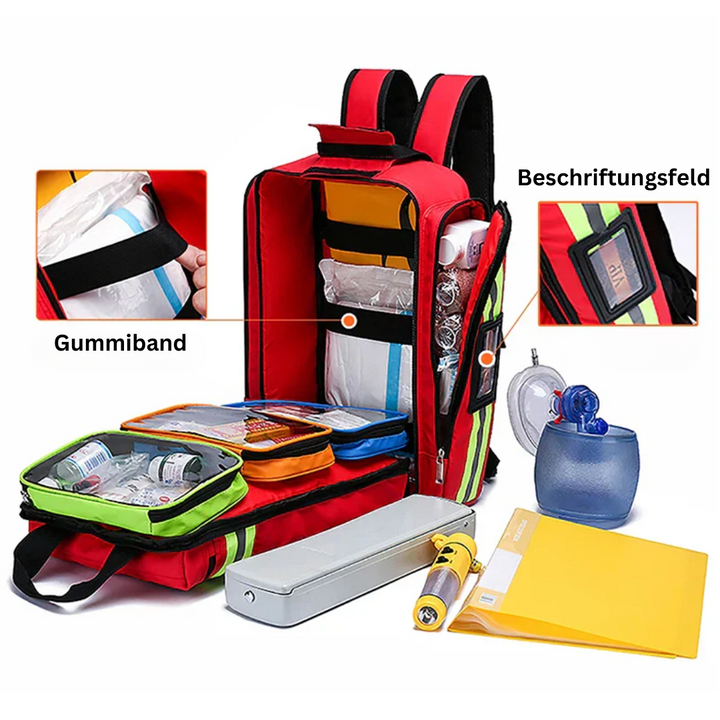 NoodPak ProSafe – Waterproof First Aid Backpack for Rescue & Medical Readiness | Stornfield