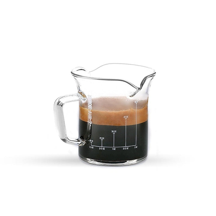 Espresso Glass Measuring Cup Ounce Measure Double Spouts Coffee Cup | Stornfield
