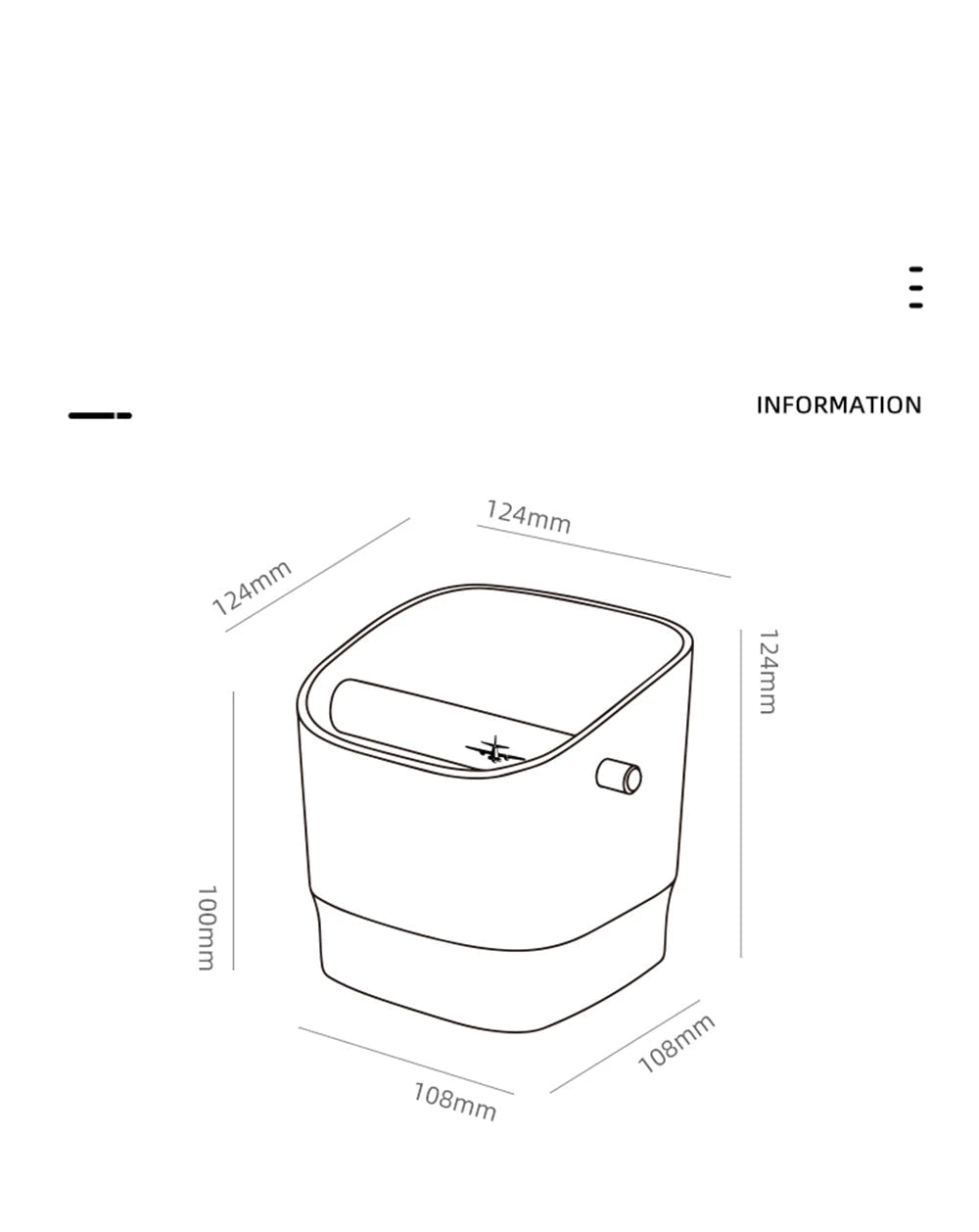 Espresso Grounds Bucket Coffee Knock Box Home Barista Knock Box Tools | Stornfield