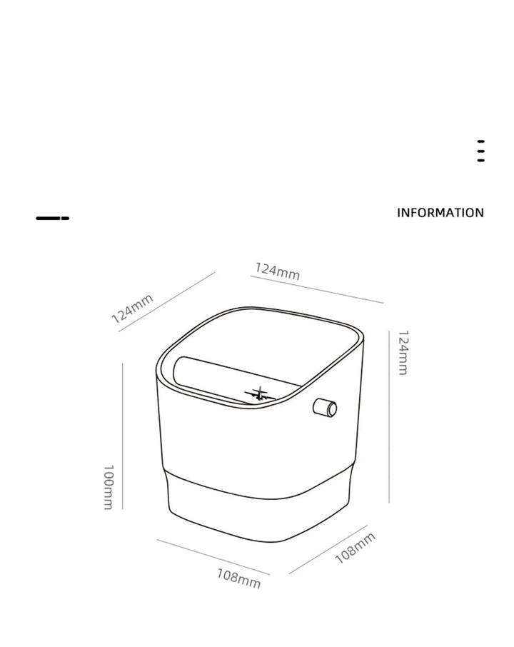 Espresso Grounds Bucket Coffee Knock Box Home Barista Knock Box Tools | Stornfield