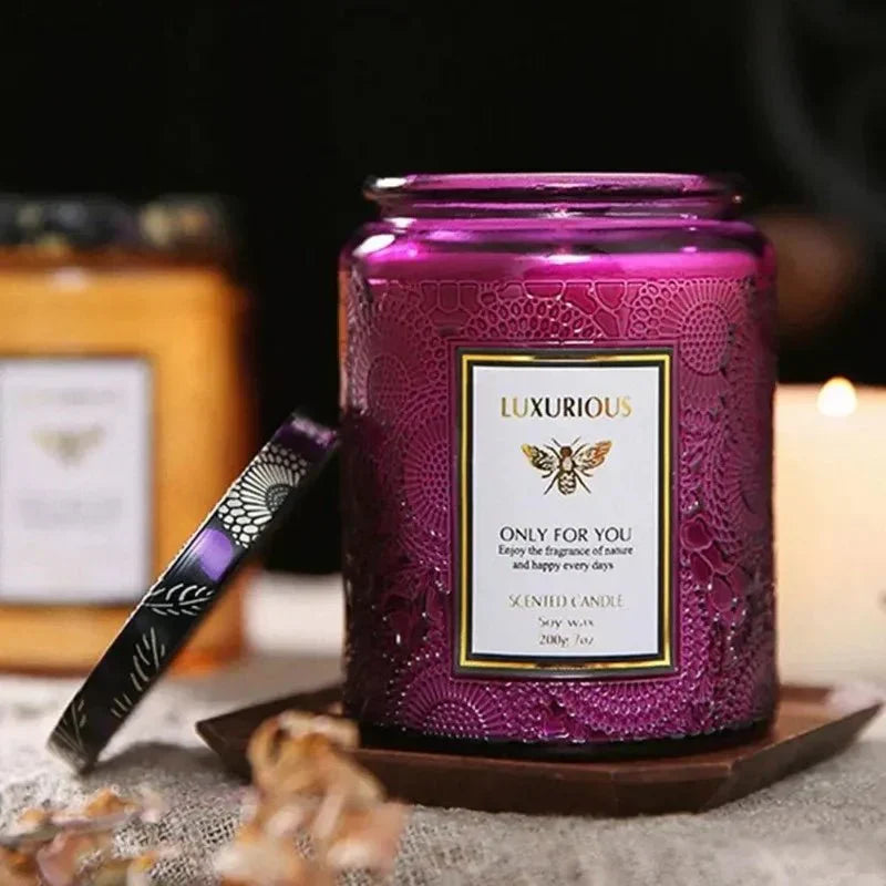 Stornfield | Scented candle in glass with essential oils