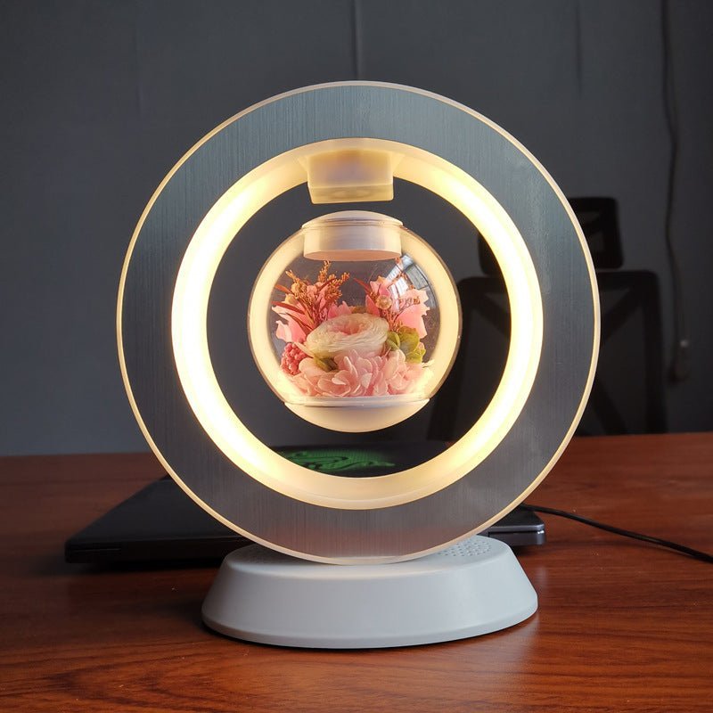 Levitating Flower with Magnetic Rotation – Floravia | Stornfield