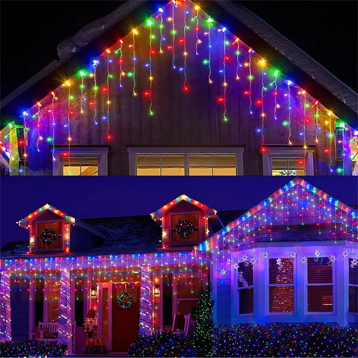 EclatFestif Outdoor lighting - Enchanting LED curtain lighting for outdoors | Stornfield
