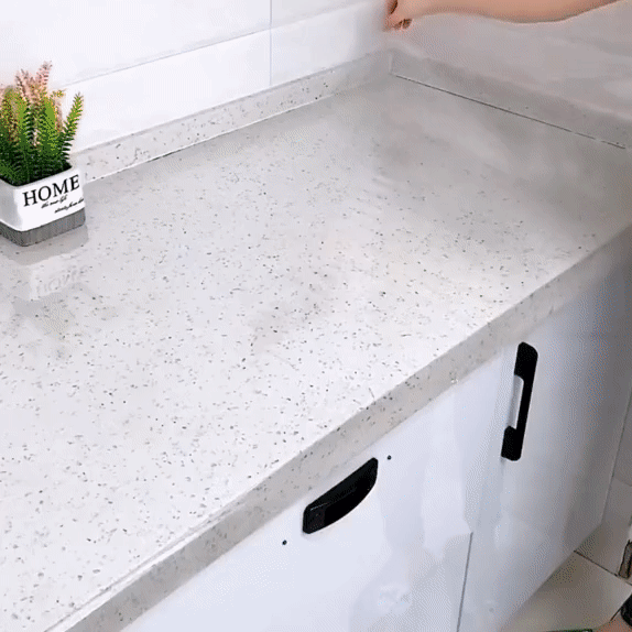 Glossy Self-Adhesive Waterproof Countertop Film Roll | Stornfield