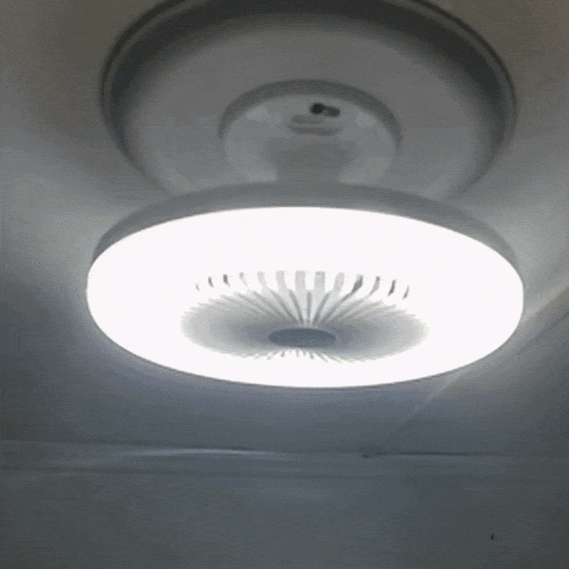 LED Ceiling Fan for Screw-In Installation – No Electrician Needed, Includes Remote Control | Stornfield
