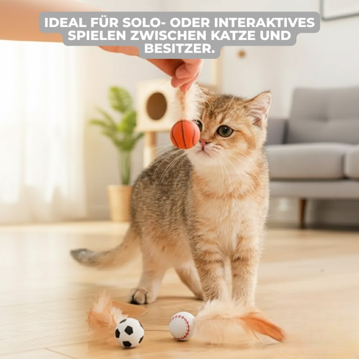 FetherSprint — Unleash the wild hunter in your cat with silent play fun! | Stornfield