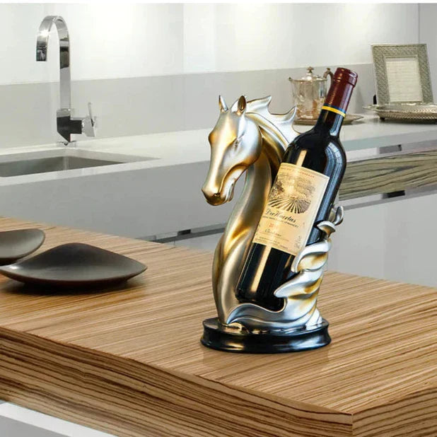 Stornfield | SteedCellar - Elegant horse wine rack